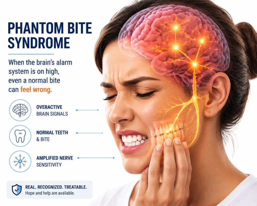 Bite Feels Off but Teeth Are Fine? Understanding Phantom Bite Syndrome. 3 Bite Feels Off - Phantom Bite Syndrome