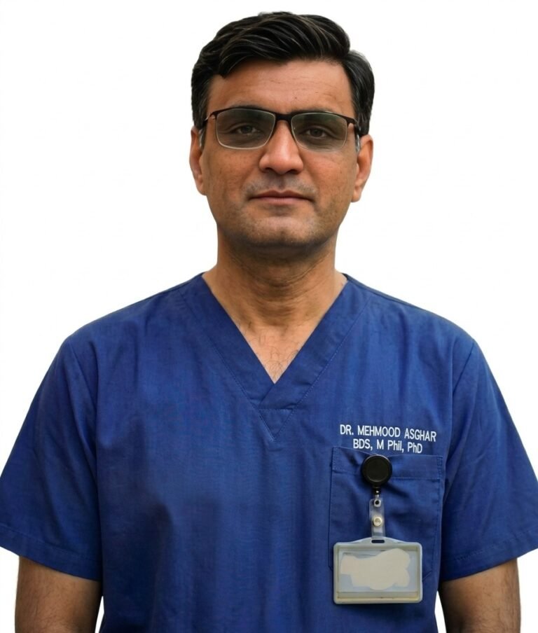 Dr. Mehmood Asghar, dentist and author of The Calm Dentist