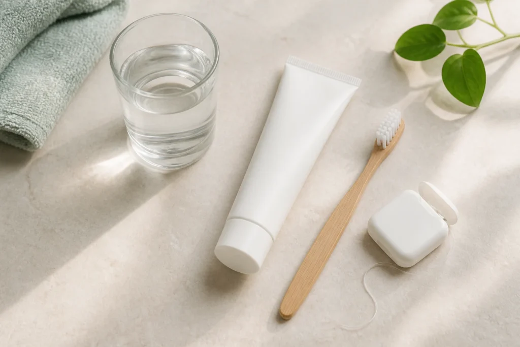 Remineralize teeth daily routine