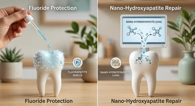 Nano-Hydroxyapatite vs. Fluoride