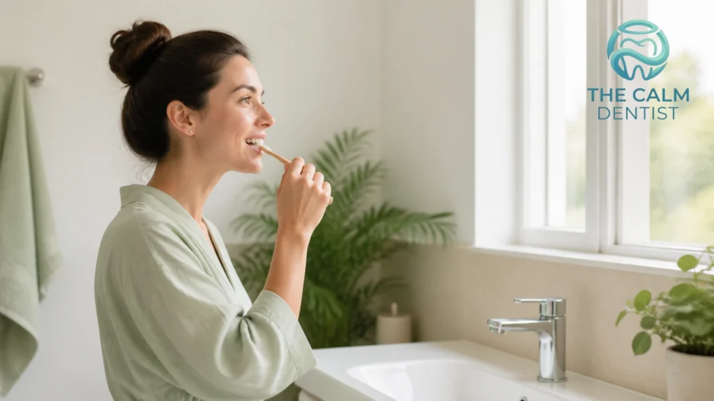 Bushing to remineralize teeth