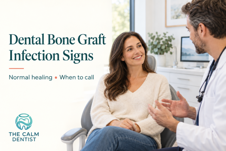 dental bone graft infection signs