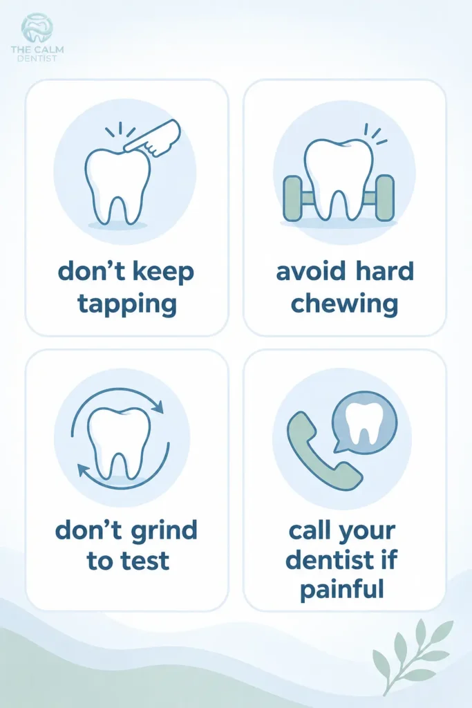 What to Avoid If Bite Feels Off After a Filling or Crown?